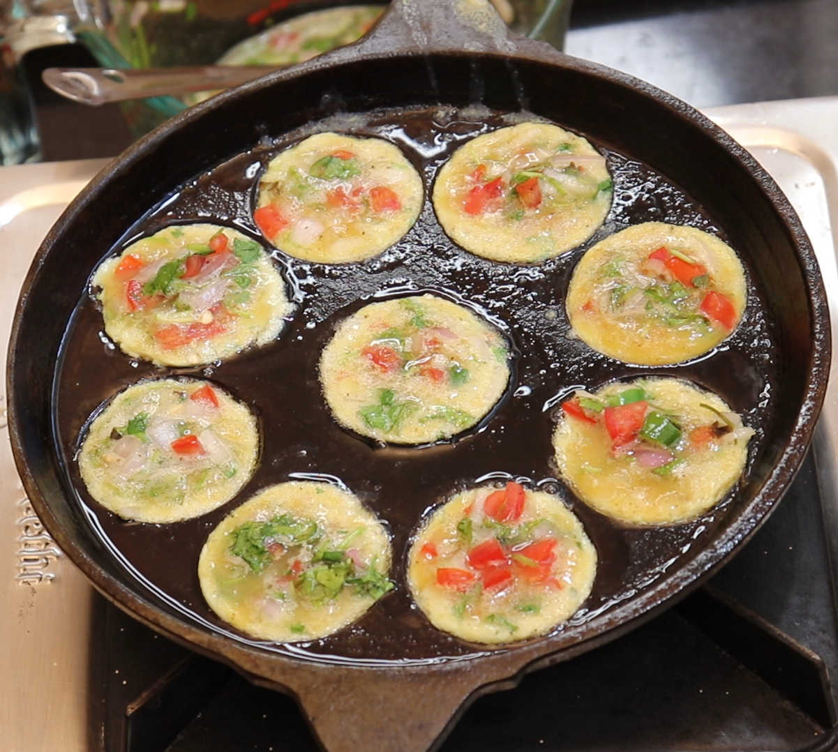 Cook the egg bites