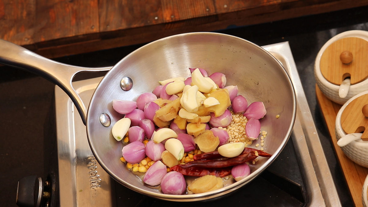 Add Garlic and Ginger