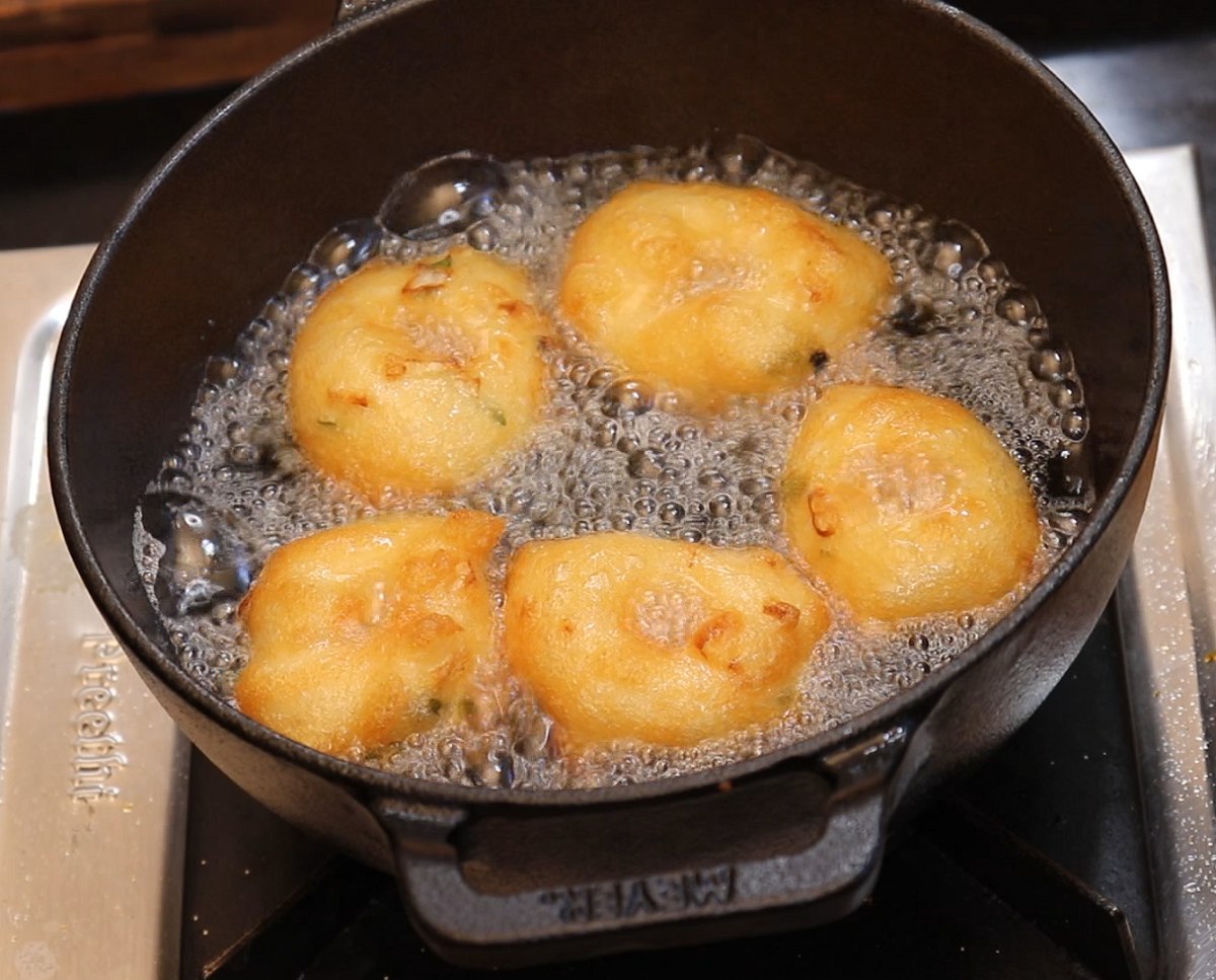Fry both sides in low flame